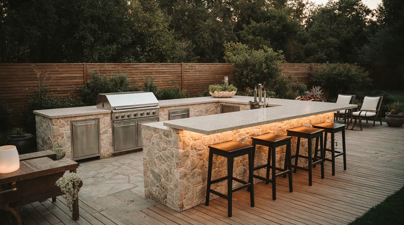 Outdoor Kitchen Island
