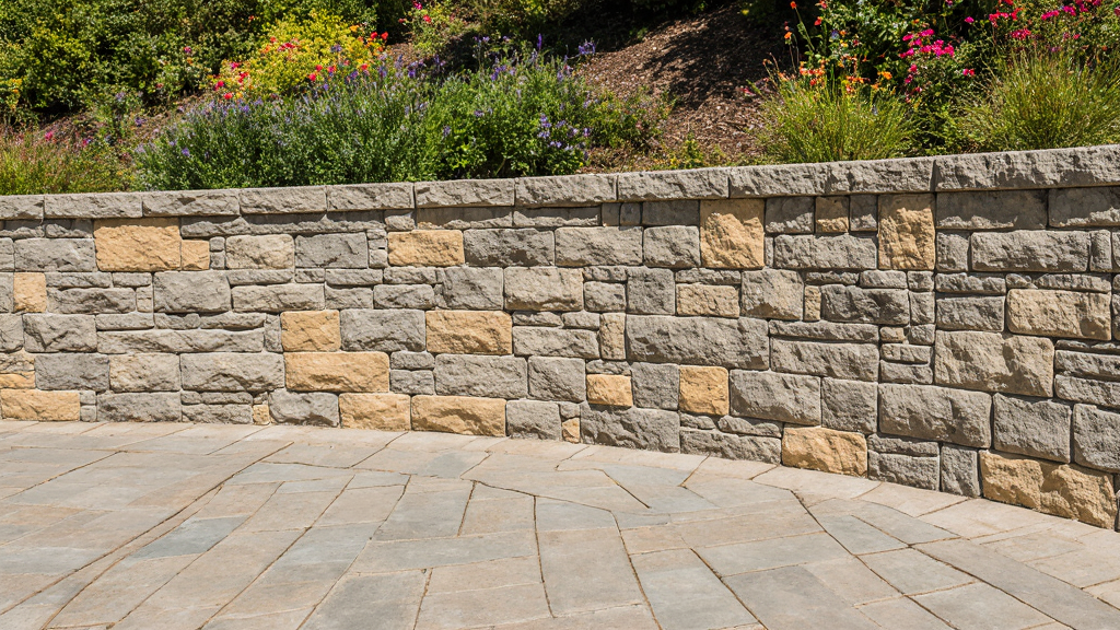 Landscape Pavers Retaining Wall