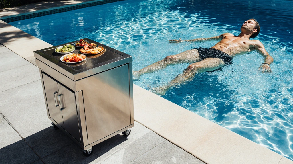 Rolling Outdoor Kitchen