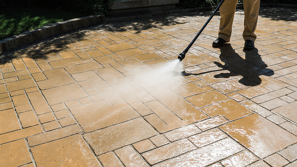 Paver Washing And Sealing