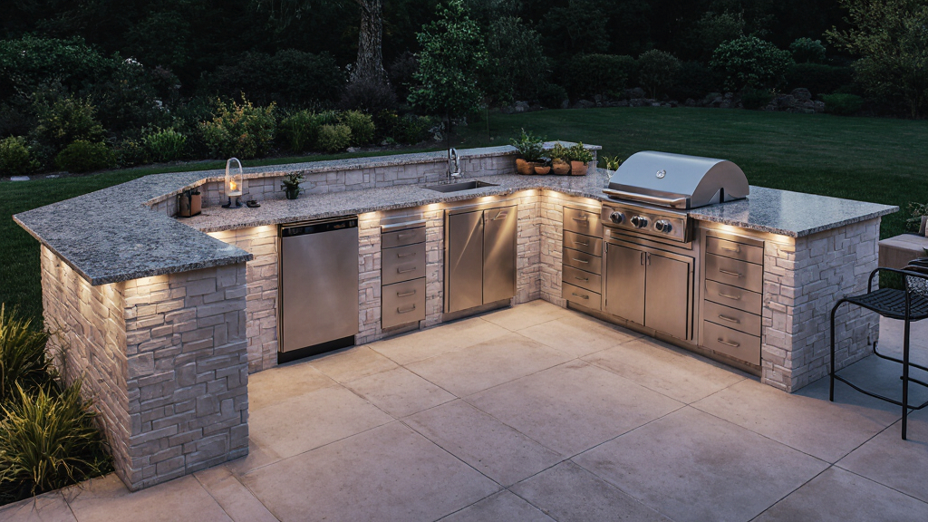 Outdoor Kitchen Storage