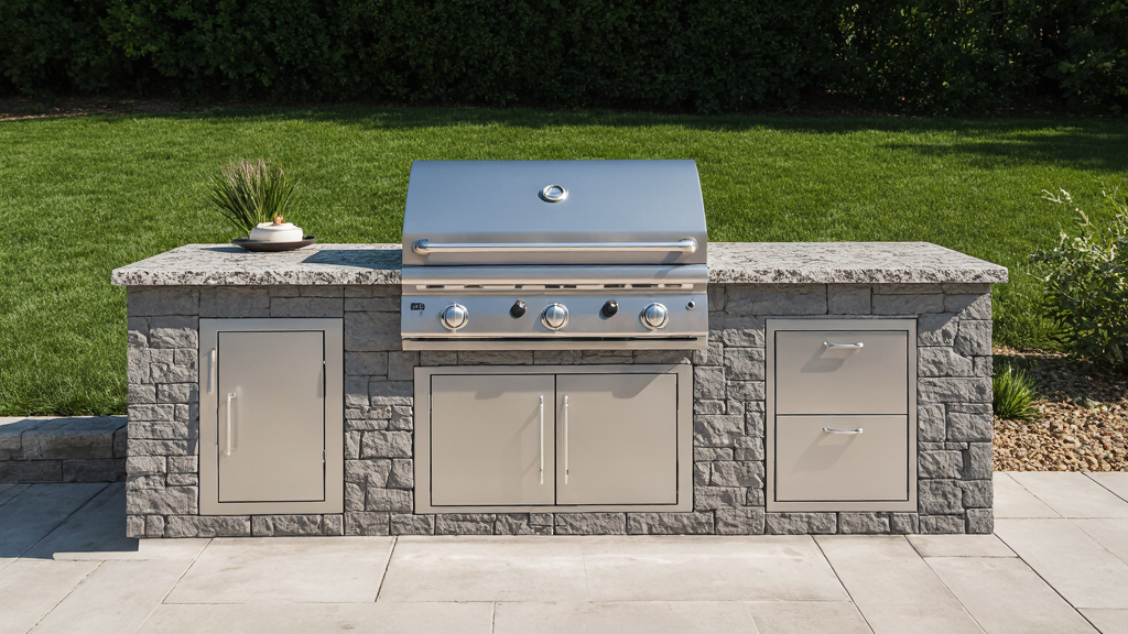 Gas Grill Island