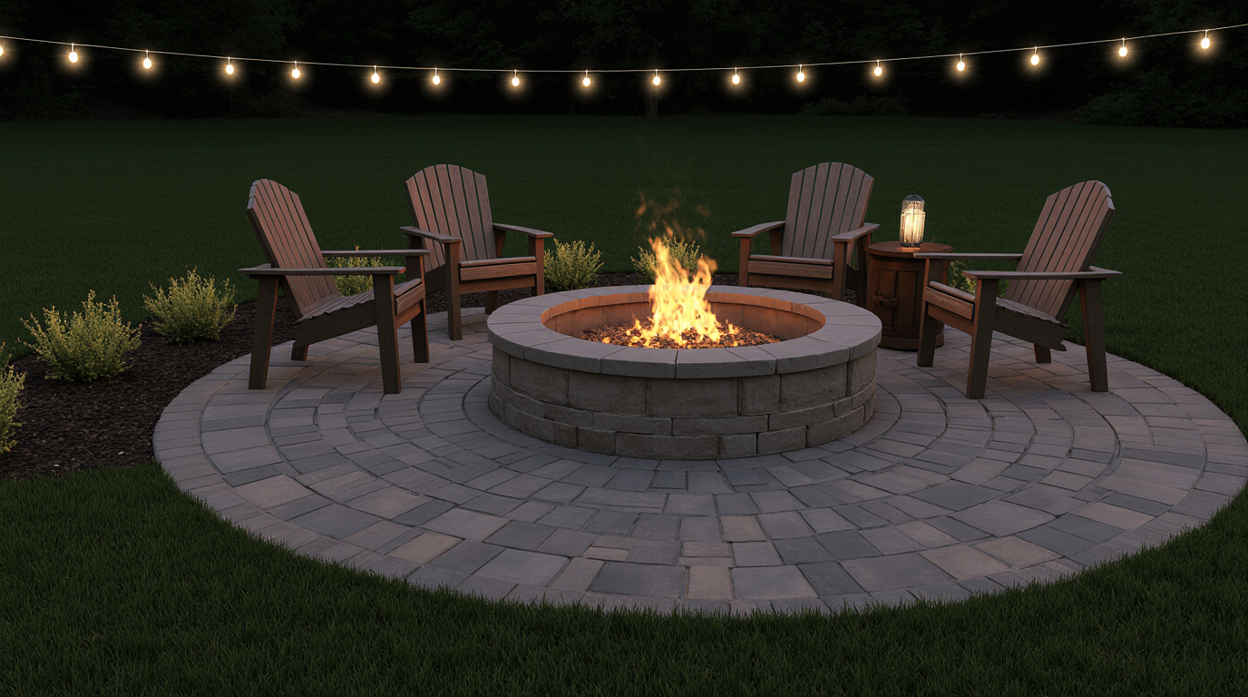 Paver Stone For Fire Pit