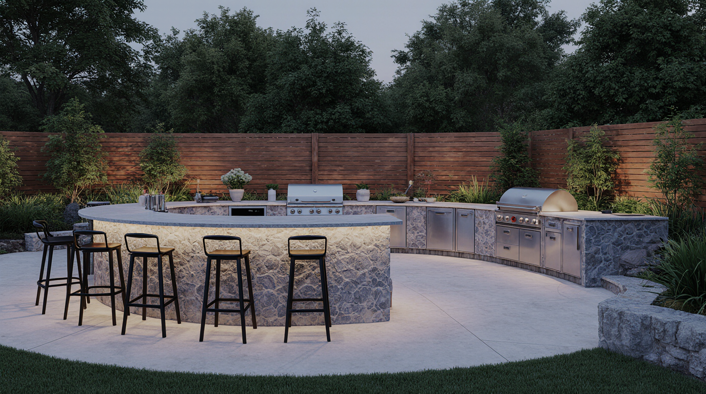 Outdoor Kitchen Bar