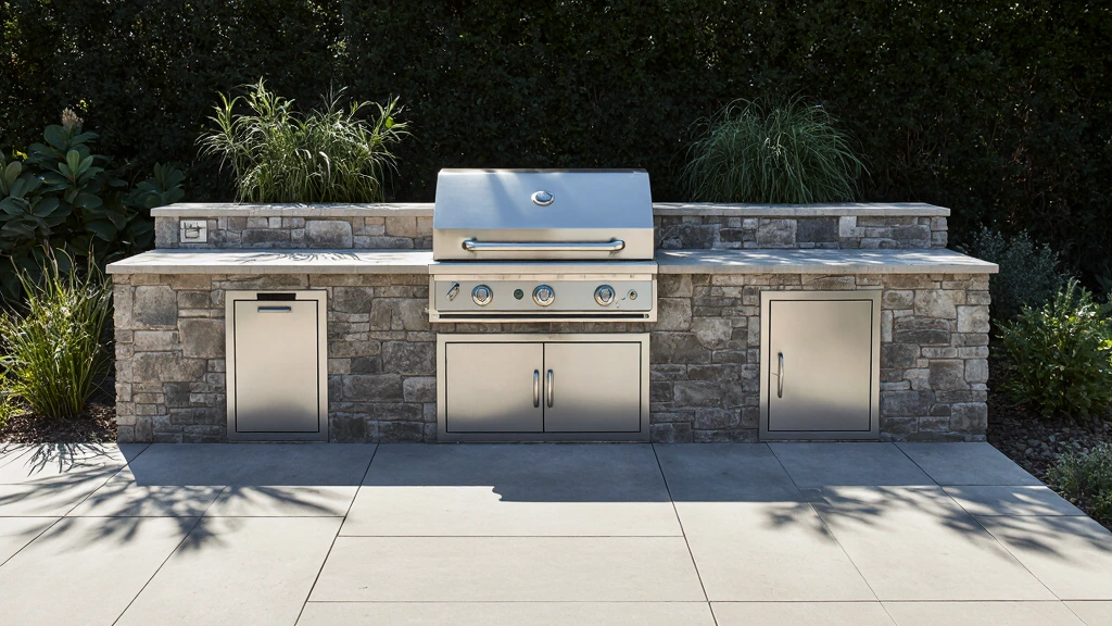 Custom Grill Island