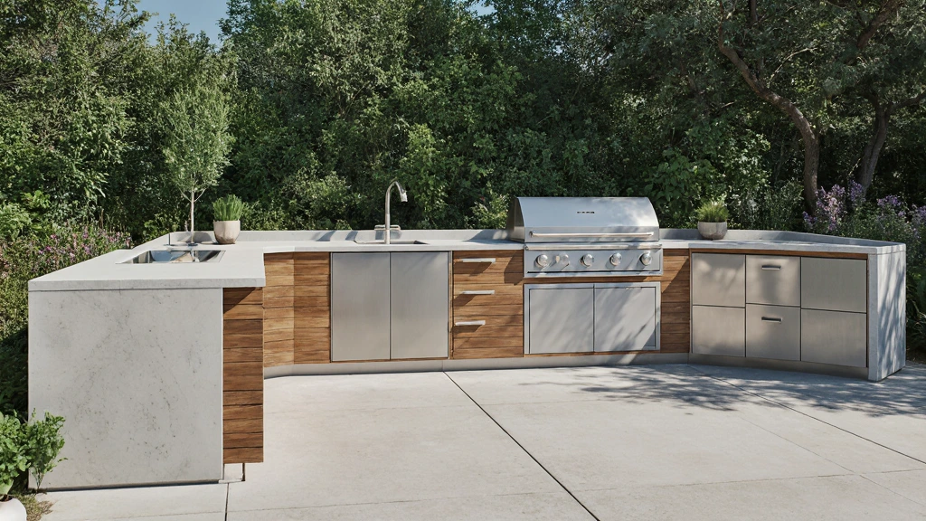 Modular Outdoor Kitchen Cabinets
