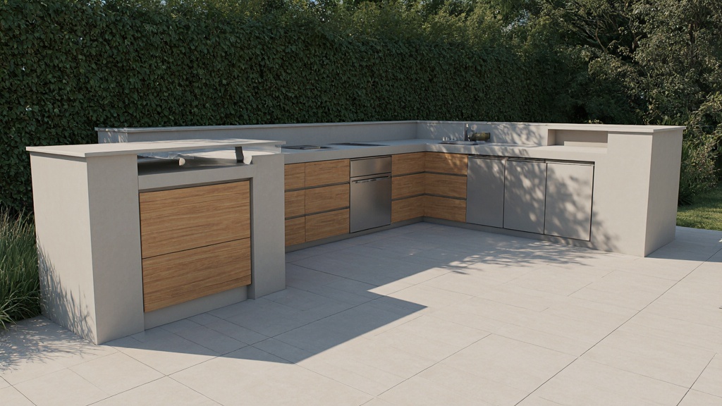Outdoor Modular Kitchen Cabinets