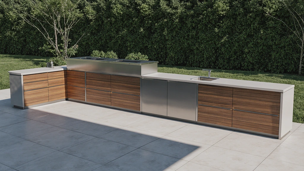 Metal Outdoor Kitchen