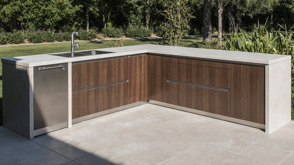 Metal Stud Outdoor Kitchen