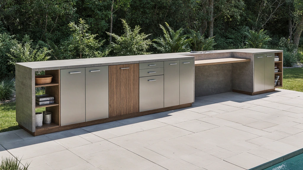 Metal Outdoor Kitchen Cabinets