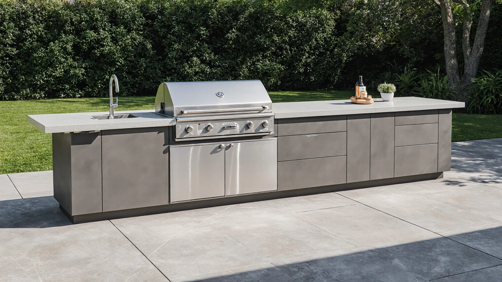 Aluminum Outdoor Kitchen Cabinets