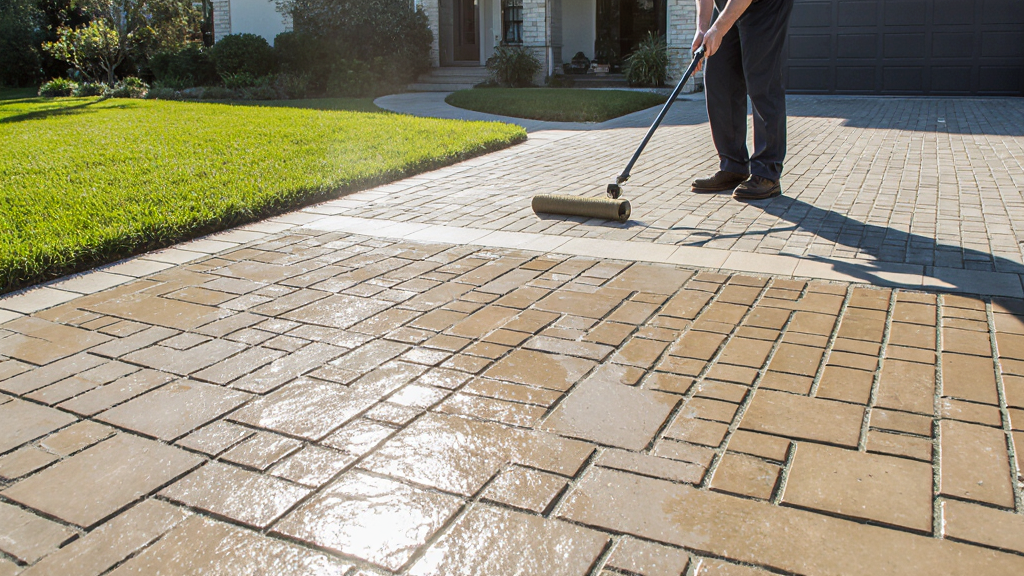 Paver Driveway Sealing