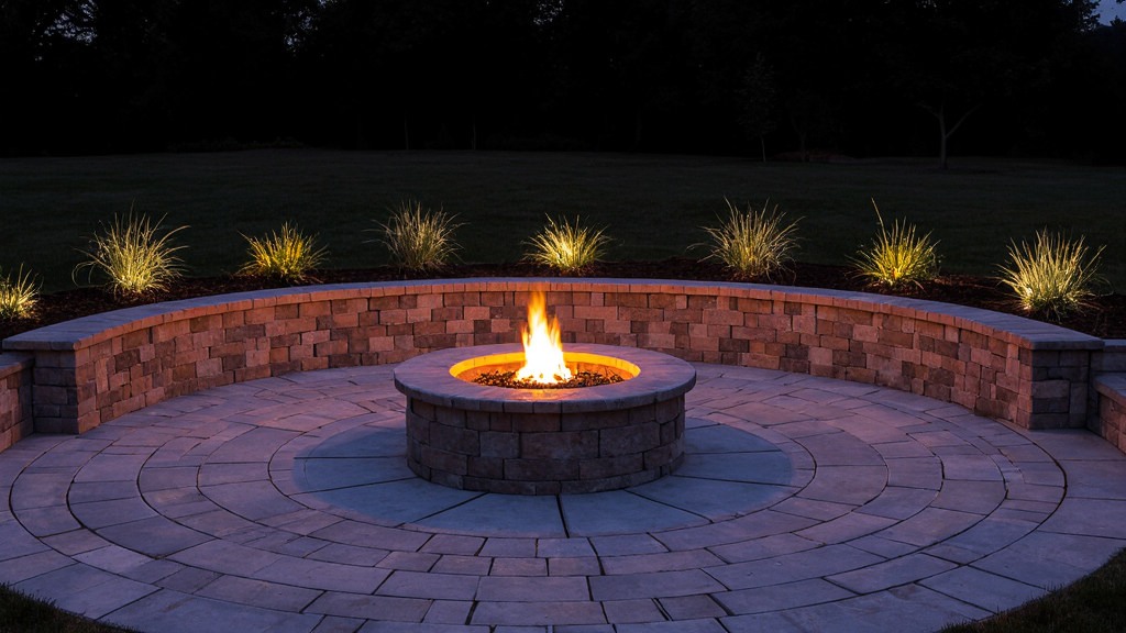 Concrete Pavers For Fire Pit