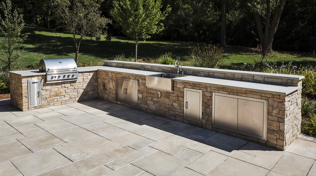 Weatherproof Outdoor Kitchen