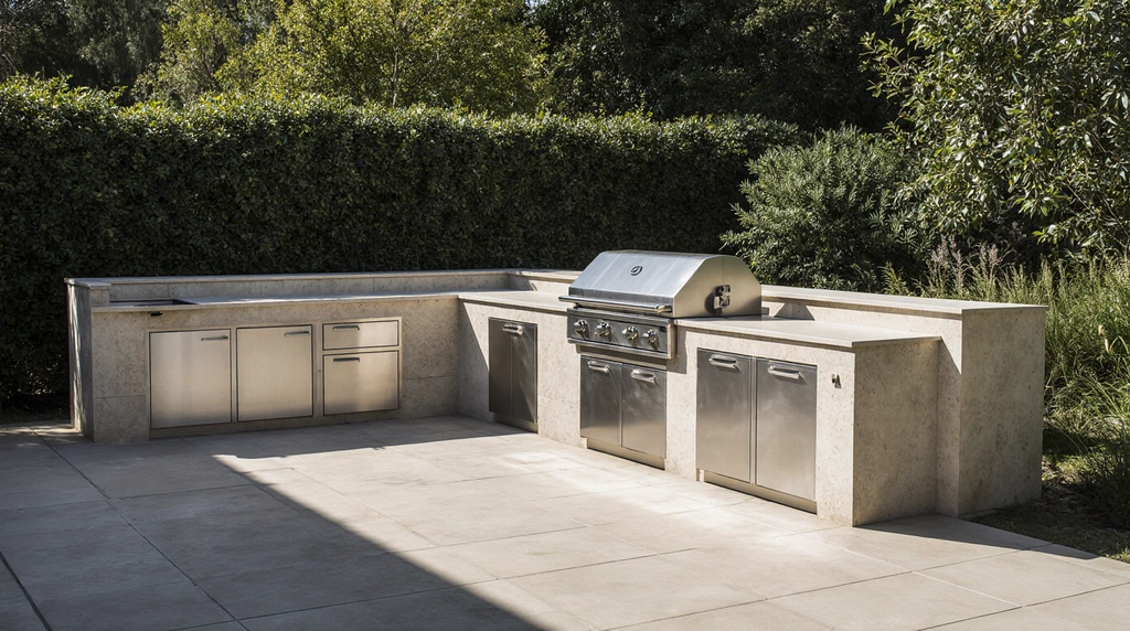 Outdoor BBQ Kitchen Cabinets