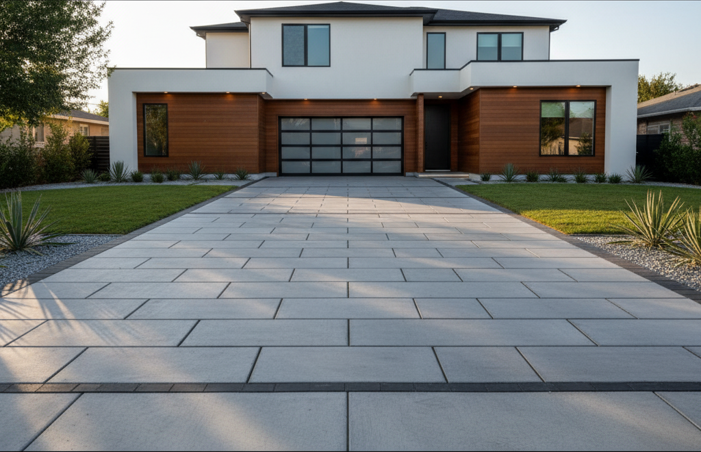 Cement Driveway Pavers
