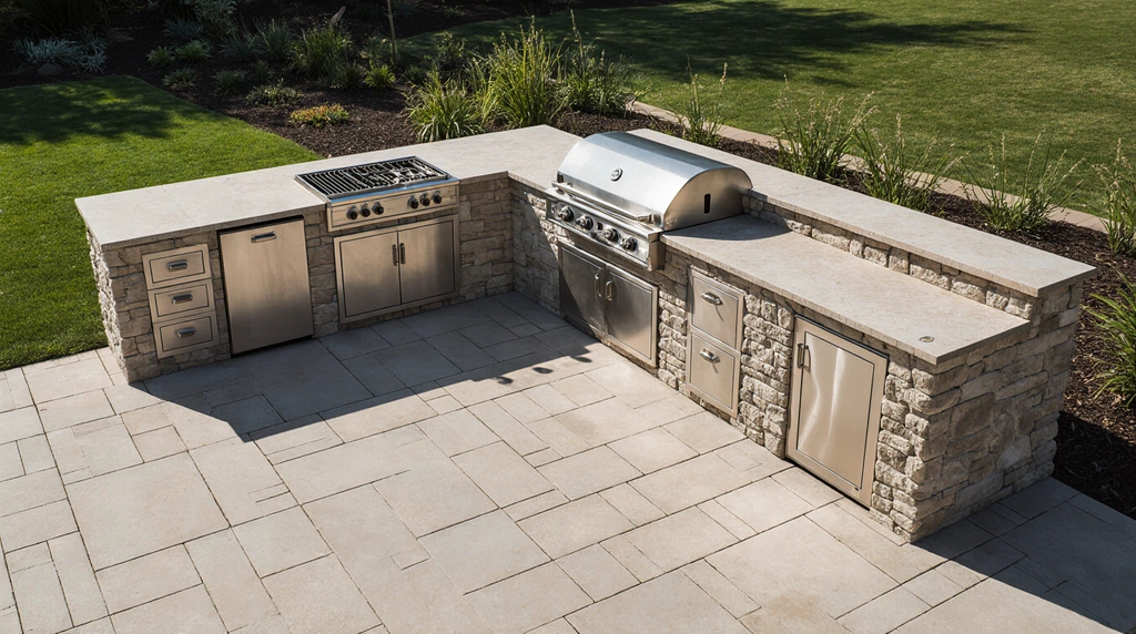 Natural Gas Outdoor Kitchen