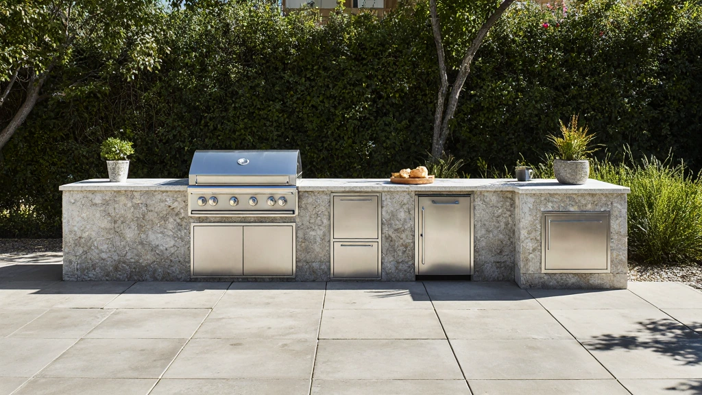Modern Outdoor Kitchen
