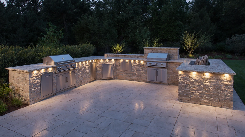 Contemporary Outdoor Kitchen