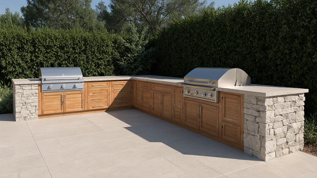 Outdoor Kitchen Teak