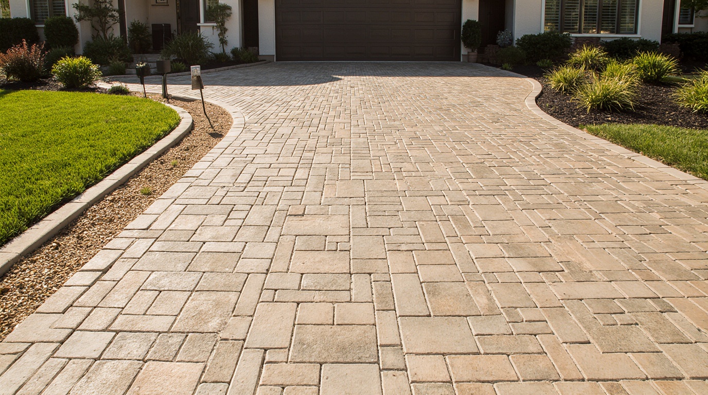 Paver Driveway Installation
