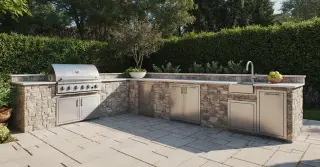 Average Cost for Outdoor Kitchen