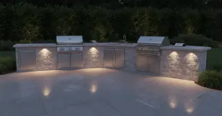 Custom Made Outdoor Kitchen