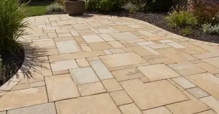 Grey Sandstone Paving