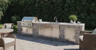 Patio Kitchen Island