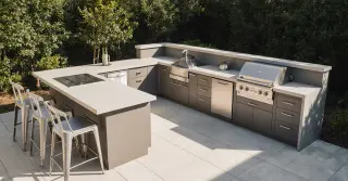 Prefabricated Outdoor Kitchen