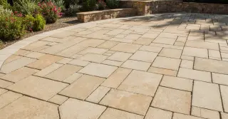 Sand Stone Mocha Pavers